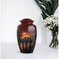 thumbnail image 7 of SABURIAL Elephant Urn - Large Urn for Human Ashes Adult Female - Cremation Urns for Men - Decorative Burial Urns for Mom & Dad - 10 Inch, 7 of 7
