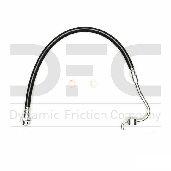 Front Left Dynamic Friction Company Brake Line Hose 350-54297 For 1976 Ford F-250