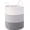 Gray, variant on Laundry Hamper for Organizing, 52L Large Laundry Baskets, Cotton Rope Woven Blanket Basket, Collapsible Laundry Hamper for Living Room, Nursery, 15"×18", Jute