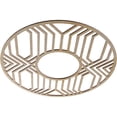 thumbnail image 2 of Ekena Millwork 26"OD x 9 1/2"ID x 3/8"T Empire Wood Fretwork Pierced Ceiling Medallion, Birch, 2 of 3