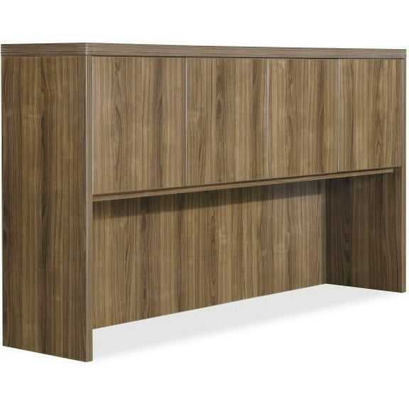 Lorell, LLR34321, Chateau Series Walnut Laminate Desking, 1 Each