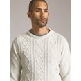 thumbnail image 5 of Chaps Men’s and Big Men’s Cable Knit Crewneck Sweater, Sizes S-2XL, 5 of 6