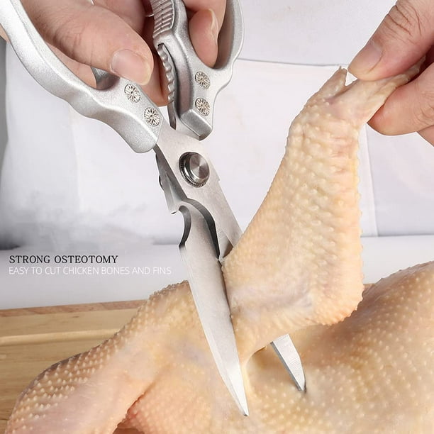 AWinjoy Kitchen Scissors, Heavy Duty Sharp Kitchen Shears