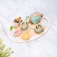 thumbnail image 4 of Juego de té de madera de 15 piezas para niñas pequeñas, juguetes de madera, juego de té para niños pequeños, accesorios de cocina, juego de comida para fiesta de té para niños, 4 of 5