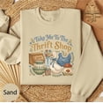 thumbnail image 4 of Take Me To The Thrift Shop T-Shirt, Vintage Thrifting Unisex T-Shirt, Retro Graphic Top, Funny Thrift Lover Sweatshirt, 4 of 6