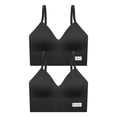 thumbnail image 2 of Livona 2 Pack Sports Bras for Women- Wireless Soft Workout Bra, Padded Fitness Bralette, Comfort Crop Cami Tank S-XXL, 2 of 3