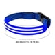 thumbnail image 3 of Collar para Perro con Iluminación LED y Doble Fibra Óptica, Recargable por USB, Diseño Ajustable Impermeable de Nailon, 3 Modos de Luz, 40-48cm para Paseos Nocturnos de Mascotas, 3 of 7