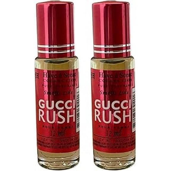 Fragrance Perfume Smell Like Rush W Roll On Oil 12ml – Pack of 2