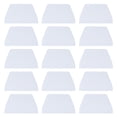 thumbnail image 1 of 20 piezas de plástico raspador de masa crema de afeitar de látigo corte raspador placa herramienta de pastelería espátula de cocina flexible multipropósito (blanco), 1 of 5