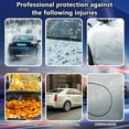 thumbnail image 4 of Aniceparthy Car Cover Fit for Sedan/MPV/SUV, Dust-Proof Protection,PEVA,Waterproof All-Weather Rain Snow UV Sun Protector Indoor Outdoor,Gray,XL, 4 of 8
