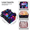 thumbnail image 3 of Game Controller Double Layered Insulated Refrigerated Lunch Bag with Two Compartments - Large Capacity Hand-Carry Meal Bag, 7.1x11.4x16.1 inches, 3 of 6