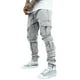 thumbnail image 1 of Pantalones cargo informales para todas las estaciones para hombre: pantalones de chándal con cintura elástica y bolsillos para actividades al aire libre y uso diario, 1 of 6