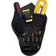 thumbnail image 6 of Professional Electrician Tool Belt Pouch - Heavy Duty 600D Oxford Multi-Pocket Organizer, Detachable & Adjustable Waist Bag for HVAC, Contractors, Carpenters, 6 of 10