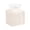 Beige, variant on MUKA Tissue Box Cover Square PU Leather Tissue Box Organizer Facial Tissue Dispenser for Home and Office, 5"x5"x5"-Grey