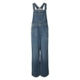 thumbnail image 3 of Womens Classic Denim Jumpsuit Loose Fit Straight Leg Adjustable Strap Suspender Suit Casual Jeans Shear Jumpsuit Coverall Leg Straps Top Jumpsuit for Women Jean Jumpsuit for Women Body Suit Womens, 3 of 4