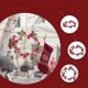 thumbnail image 4 of Mini Berry Garland Decorative Wreath Candlestick Berry Wreath 4Pcs for Decor, 4 of 4
