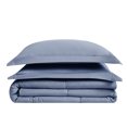 thumbnail image 6 of TRULY SOFT Garment Wash Solid Blue Twin/Twin XL 2 Piece Comforter Set, Solid Color Themed, Oeko-TEX Certified Confidence, 6 of 9