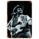 thumbnail image 1 of Chapa Metal Merle Haggard Pintura Hierro Rectangular Del para Pared 30x40cm, 1 of 9
