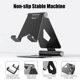 thumbnail image 4 of ZHAOCHENG Paquete de 2 soportes para teléfono móvil de escritorio con altura ajustable en ángulo, de metal resistente y bonito para iPhone, iPad, teléfono móvil, todos los teléfonos inteligentes Andro, 4 of 5