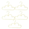 thumbnail image 1 of 5pcs Cloud Shape Hanger Metal Non Slip Kids Children Clothes Coat Sweater Hangers, 1 of 8