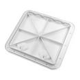 thumbnail image 5 of 20.08 Inch x 18.11 Inch Marine Deck Access Inspection Hatch Plate Lid Cover for Boat Yacht White, 5 of 6