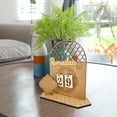 thumbnail image 4 of YOHAVEN Wooden Ramadan Calendar, 30-Day Countdown Decoration for Eid, Reusable Wooden Countdown Calendar for Home or Office, Festive Ramadan Decorations with Interchangeable Numbers, 4 of 9