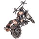 thumbnail image 3 of Modelo de Motocicleta, Estatuilla de Motocicleta Clásica de Bronce Retro, Adorno Decorativo de Artesanía para el Hogar, Club Amonsee NO, 3 of 6