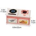 thumbnail image 4 of Rirozkan Play Kitchen Set, Pretend Play Cooking Toys with Stove and Accessories, Cutting Fruits Simulation Game for Interactive Fun, for Family Gathering or Holiday Activity, 4 of 7