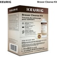 thumbnail image 3 of Keurig Brewer Cleanse Kit For Maintenance Includes Descaling Solution & Rinse Pods, Compatible With Keurig Classic/1.0 & 2.0 K-Cup Pod Coffee Makers, 4 Count, 3 of 8