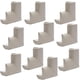 thumbnail image 2 of 10 protectores de esquinas para muebles, a prueba de bebés. gris, 2 of 9
