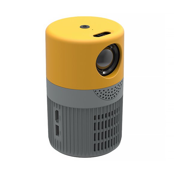 Matsuzay Mini proyector LED Smartphone Máquina de proyección de video con control remoto Electrónica