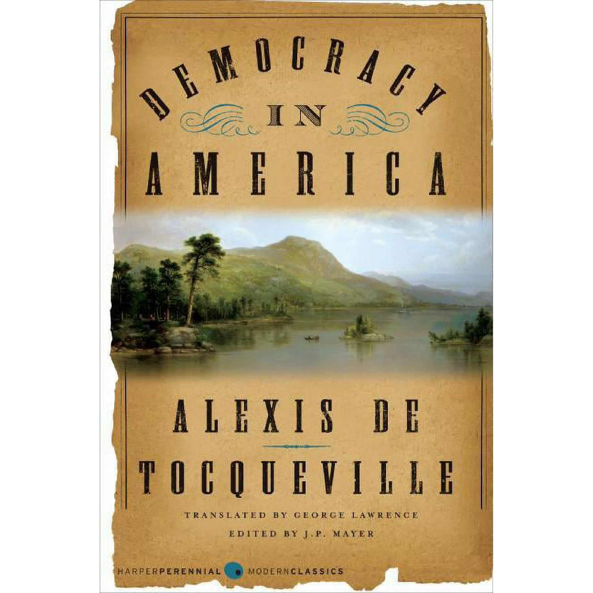 Harper Perennial Modern Classics Democracy in America, (Paperback)