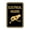 Black Gold, variant on Portrait Round Electrical Hazard Sign (Ivory/Dark Brown) - Small