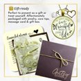 thumbnail image 6 of Luckiest Friend Necklace Gutsy Goodness Female Adult Bronze Metal Jewelry, 6 of 8