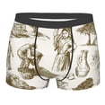 thumbnail image 5 of Uemuo Olive Picking Pattern Men's Boxer Briefs,Trunk Anti-Chafing,Comfortable, Durable, and Stylish Underwear-Small, 5 of 9