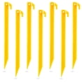 thumbnail image 1 of 24 estacas de plástico para tiendas de campaña Sumind, 30 cm, resistentes, 1 of 6