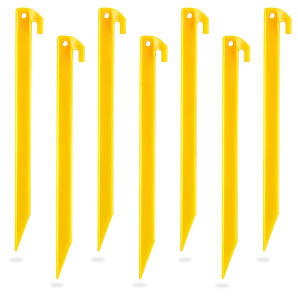 24 estacas de plástico para tiendas de campaña Sumind, 30 cm, resistentes