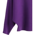 thumbnail image 3 of YEKEYI Womens Lightweight Oversized Boat Neck Sweaters Tops Dolman Batwing Sleeve Ribbed Knitted Pullovers, 3 of 3