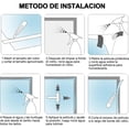 thumbnail image 2 of Pelicula Privacidad Ventanas, Vinil para Ventana Película de Vidrio, Película Decorativa de Vidrio, Espejo Unidireccional Lámina Privacidad Anti Calor y UV para Hogar Oficina, 2 of 4