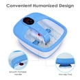 thumbnail image 2 of Topbuy Portable Foot Spa Bath Massager Feet Tub with Automatic Massage Rollers Blue, 2 of 7