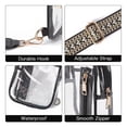 thumbnail image 4 of Bolso Bandolera Transparente Shaofei PVC Resistente con Correa Ajustable, 4 of 5