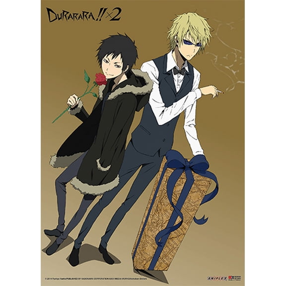 Wall Scroll - Durarara!! X2 - New Izaya & Shizuo Toys Licensed ge86398