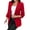 Red, variant on Womens Long Sleeve Blazer Business Casual Open Front Work Office Suit Jackets Khaki XXL