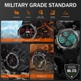 thumbnail image 2 of Reloj inteligente EIGIIS Military 3ATM a prueba de agua con linterna, 2 of 8