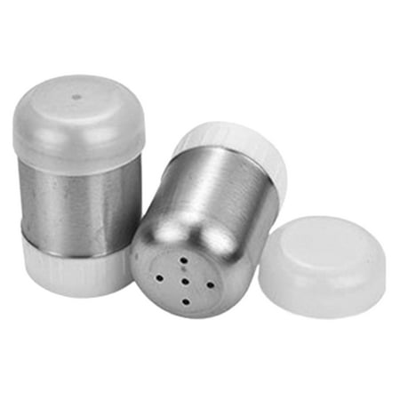 

meijuhuga Sugar Shakers Fine Workmanship 2Pcs Seasoning Spice Dispenser Shaker Corrosion Resistant Excellent for Kitchen