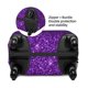 thumbnail image 2 of Balery Purple Glitter Funda de equipaje, fundas para maletas, elástica, lavable, protector de maletas, compatible con maletas de 18 a 32 pulgadas-X-Large, 2 of 7