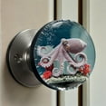 thumbnail image 4 of Handcraft Retro Resin Door Knob Crystals Clear Florals Decorative Hardware for Bedroom Nature Inspire Home Renovations, 4 of 9