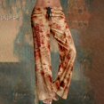 thumbnail image 1 of WILLBEST Pantalones Casuales elegantes para Mujer, con Diseño de Cordones, para Halloween y Uso Diario: Pantalones Largos Versátiles, Cómodos y con Temática Única. Mediana, 1 of 4