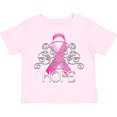 thumbnail image 3 of Inktastic Hope- Pink Ribbon Breast Cancer Awareness Boys or Girls Toddler T-Shirt, 3 of 5
