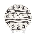 thumbnail image 7 of Kdxio Clock number Print Wall Clock,10 Inch Battery Operated Wall Clocks,Silent Non Ticking Small Analog Clock for Living Room,Office,Home,Bedroom,Kitchen,Bathroom, 7 of 7